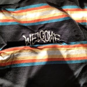 WELCOME long sleeve skater shirt